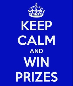 keep calm and win prizes